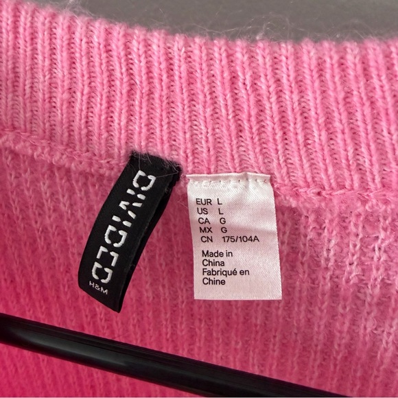 Divided Pink Women's Sweater dress size Large - Picture 2 of 3